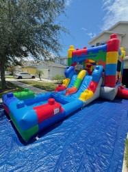 050754EC 9F57 41B0 B7FA 0559C1E05579 1724517130 Lego bounce house and dual water slide